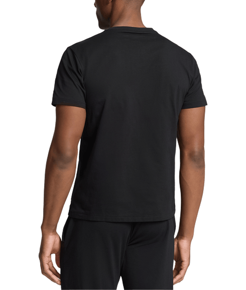 Logo Cotton Jersey Sleep Shirt - Black