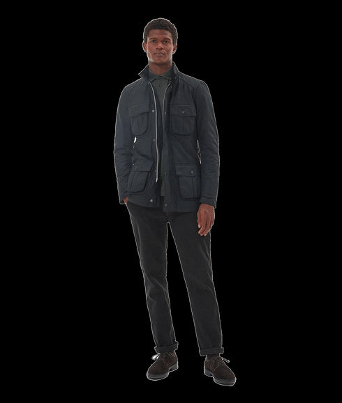 Corbridge Wax Jacket - Black