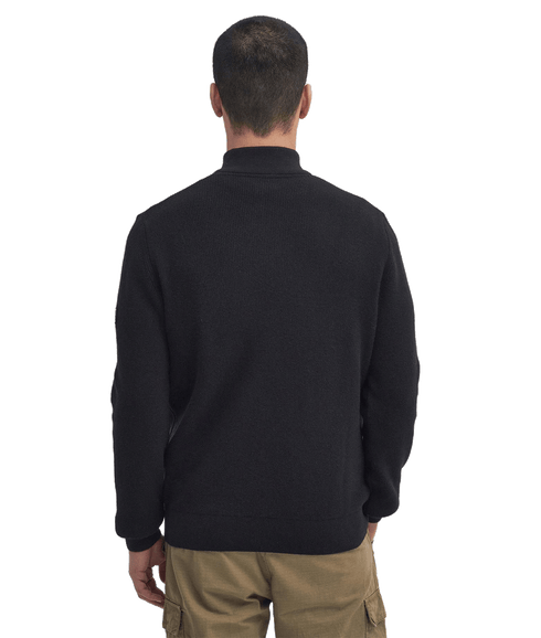 Crawley Half-Zip Jumper - Black