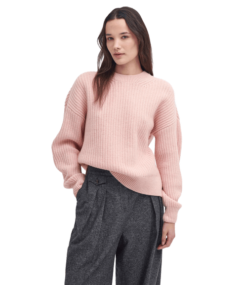 Scarlett Crew Neck Jumper - Pink