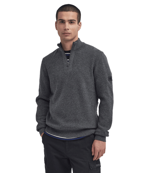 Crawley Half-Zip Jumper - Grey