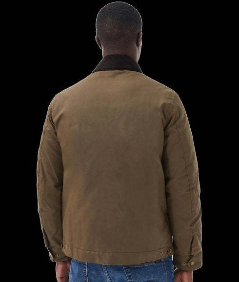 Steve McQueen Workers Wax Jacket - Brown