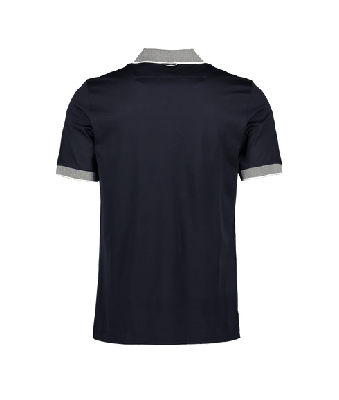 Alger Oxford Collar Polo SS - Navy