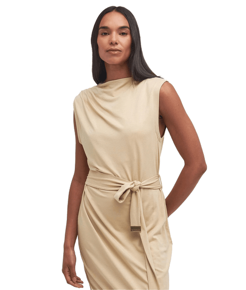 Courtney Midi Dress - Beige
