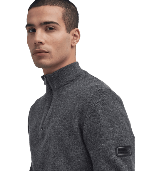 Crawley Half-Zip Jumper - Grey