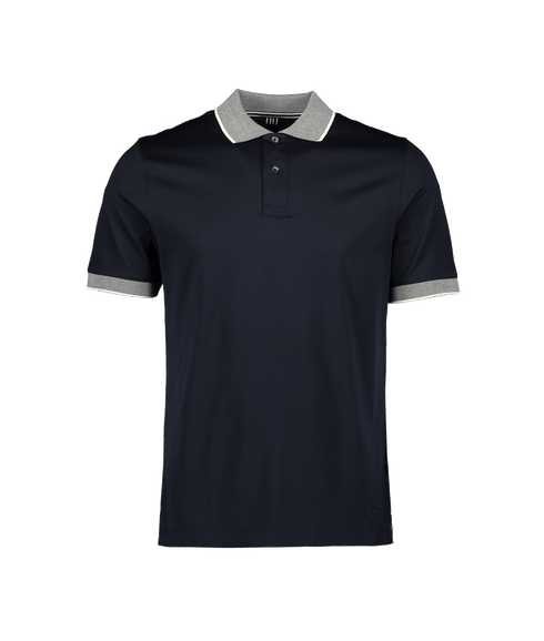 Alger Oxford Collar Polo SS - Navy