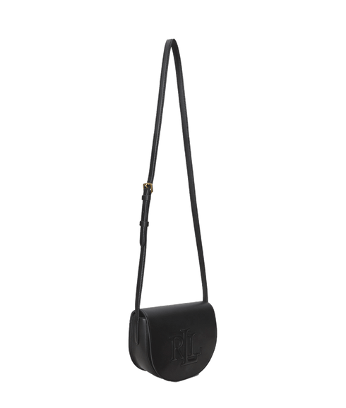 Leather Medium Witley Crossbody - Black