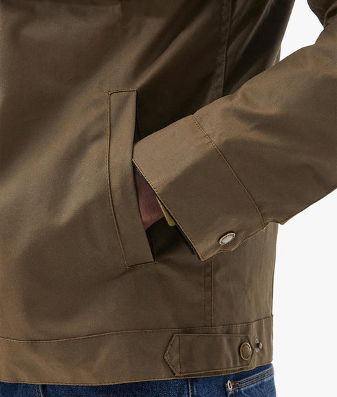 Steve McQueen Workers Wax Jacket - Brown