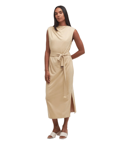 Courtney Midi Dress - Beige