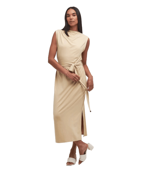 Courtney Midi Dress - Beige