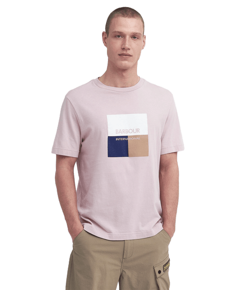 Triptych Graphic T-Shirt - Pink