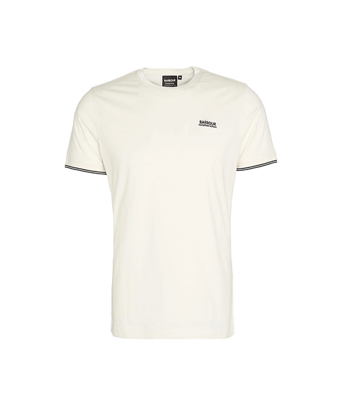 Philip Tipped T-Shirt - White