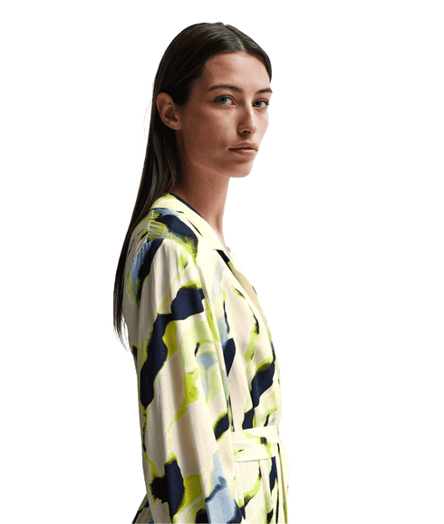 Printed Midi Dress - Multi