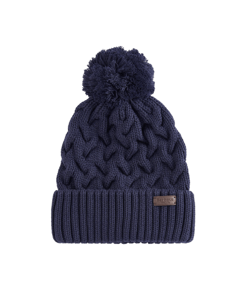 Gainford Cable Beanie - Navy