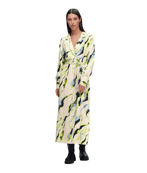 Printed Midi Dress - Multi