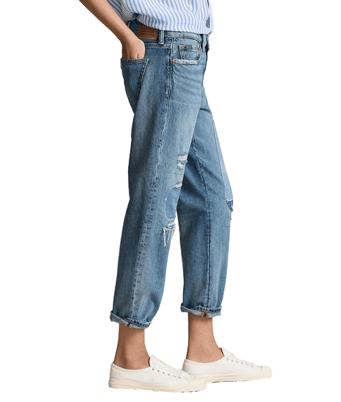 Relaxed Tapered Jean - Blue