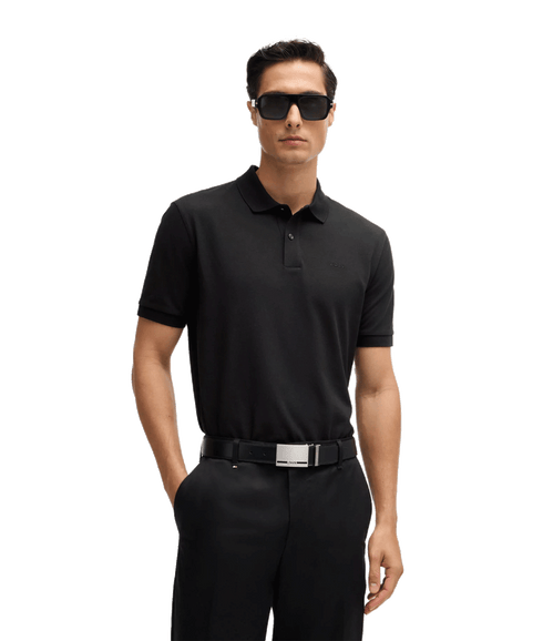 Pallas Regular-fit Polo Shirt - Black