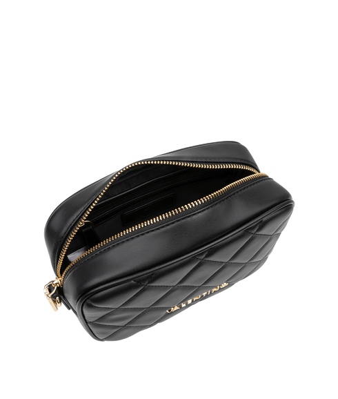 Ocarina Crossbody Shoulder Bag - Black