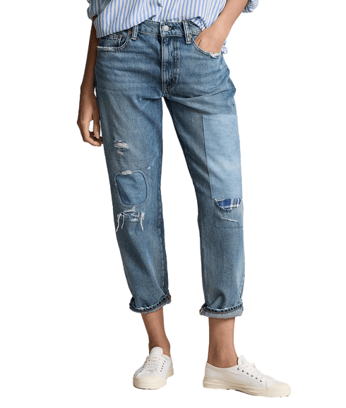 Relaxed Tapered Jean - Blue