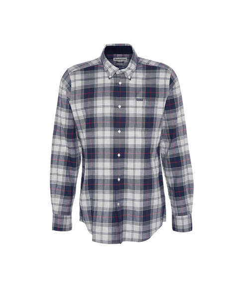 Fortrose Tailored Fit Shirt Blue Granite - Multi