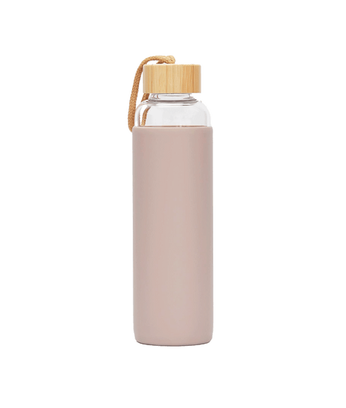 Glass Bottle - Pink