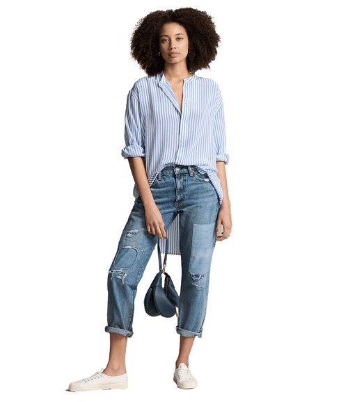 Relaxed Tapered Jean - Blue