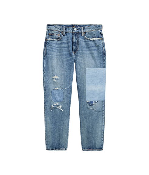 Relaxed Tapered Jean - Blue