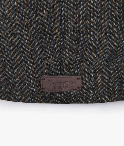 Fyne Tweed Baker Boy Cap - Brown