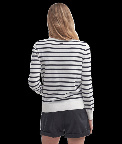 Ellewood Striped Crew Neck Jumper - Multi