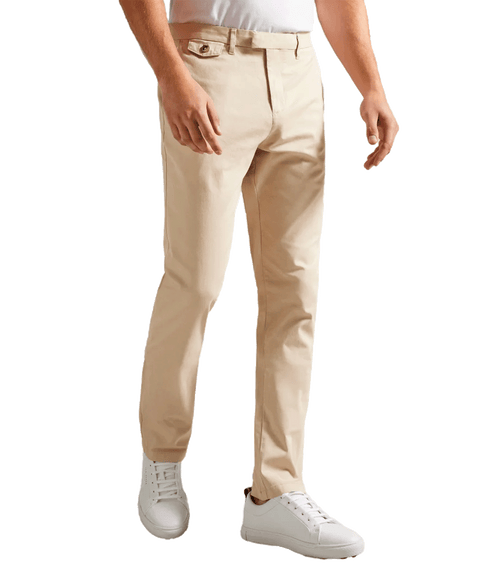 Haydae Slim Fit Chinos - Cream
