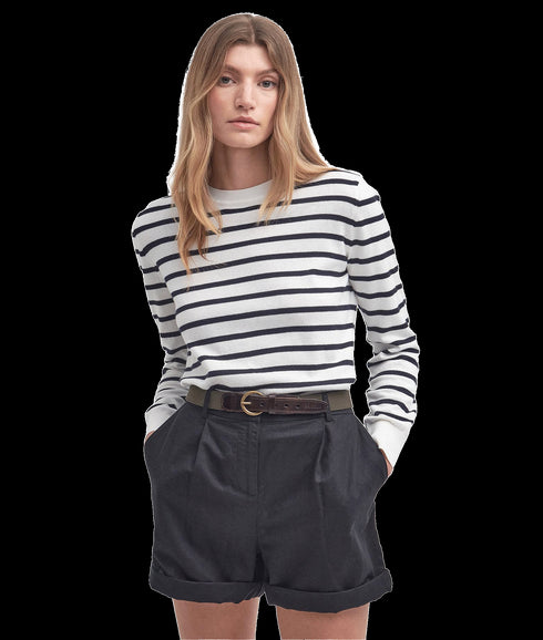 Ellewood Striped Crew Neck Jumper - Multi