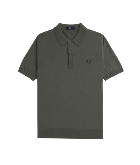Classic Knitted Shirt - Green