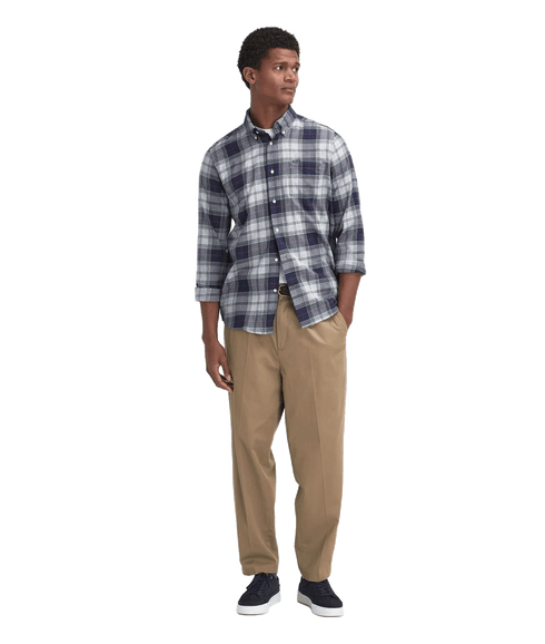 Fortrose Tailored Fit Shirt Blue Granite - Multi