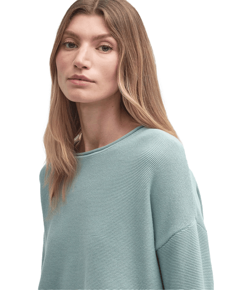 Marine Crew Neck Jumper - Blue