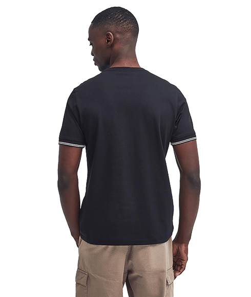 Philip Tipped T-Shirt - Black