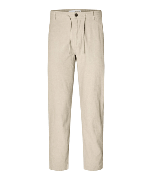 Slimtape Brody Linen Pant - Incense Oatmeal