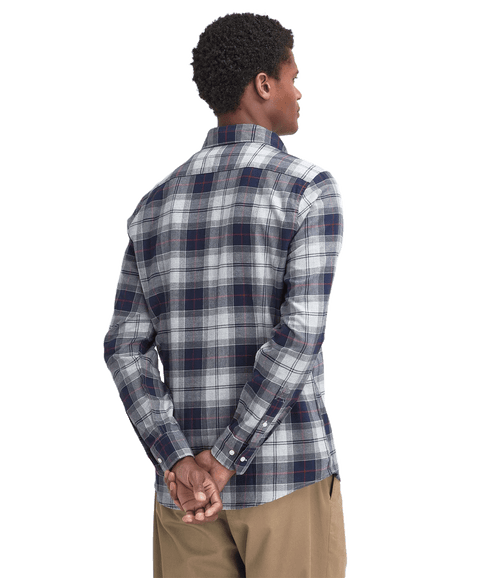 Fortrose Tailored Fit Shirt Blue Granite - Multi