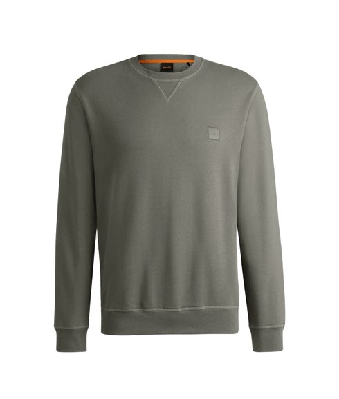 Westart Cotton-terry Relaxed-fit Sweatshirt - Grey