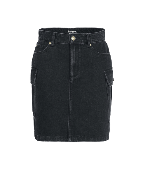 Milla Denim Mini Skirt - Black
