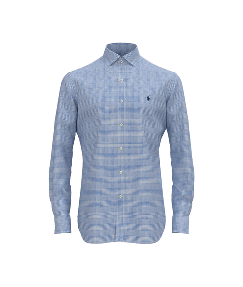 Long Sleeve Dress Shirt - Blue