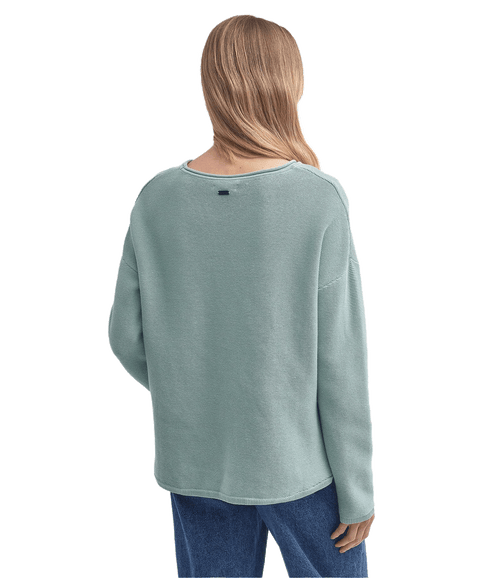 Marine Crew Neck Jumper - Blue