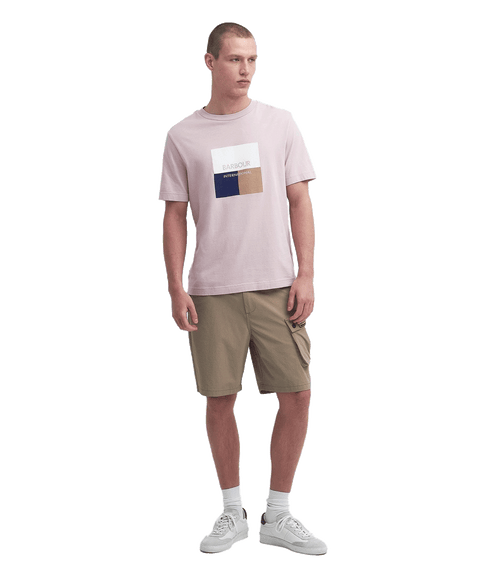 Triptych Graphic T-Shirt - Pink