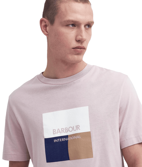 Triptych Graphic T-Shirt - Pink