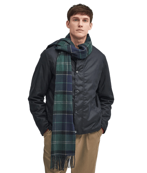 Galingale Tartan Scarf - Multi