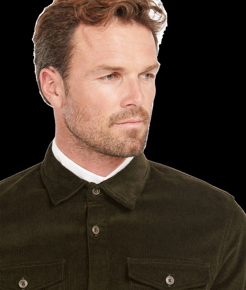 Cord Overshirt - Green