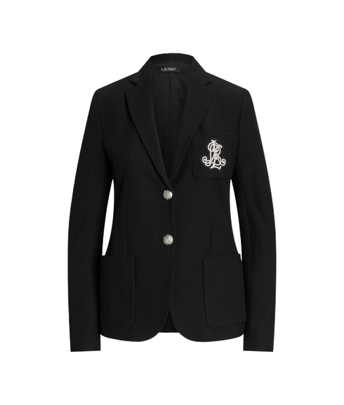 Bullion Jacquard Blazer - Black