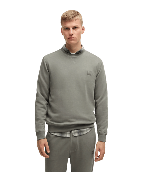 Westart Cotton-terry Relaxed-fit Sweatshirt - Grey