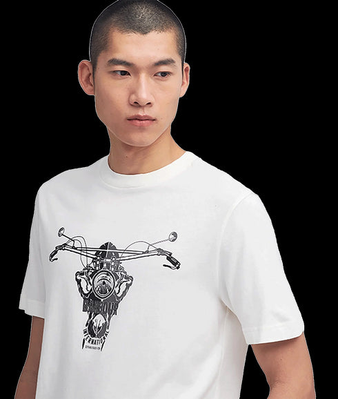 Vallis Graphic T-Shirt - White