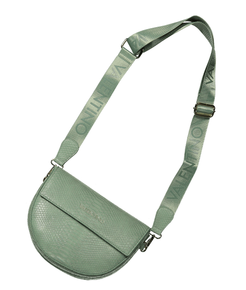 Bigs Croc Effect Crossbody Bag - Green