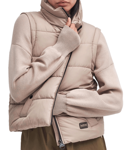 Webber Convertible Puffer Jacket - Beige